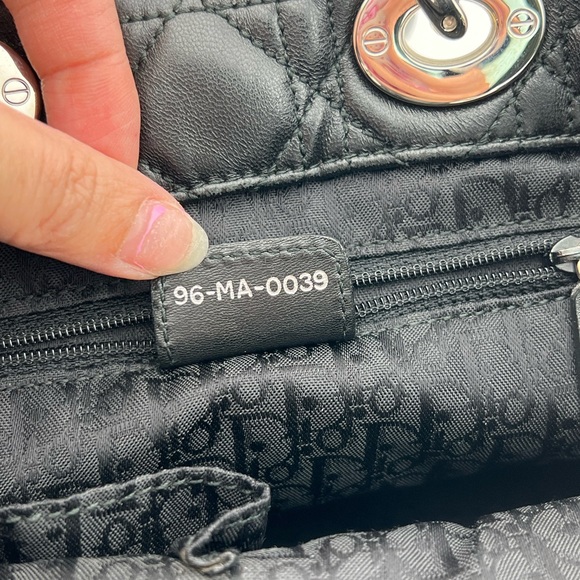 Authentic Christian Dior Cannage Lady Dior Soft Black Tote - Picture 6 of 16